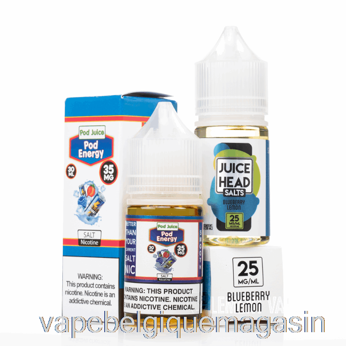 Pack Sels De Nicotine Mystère Vape Belgique - 60/120ml édition 120ml - 10mg à 35mg